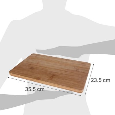 Imagen 2 del producto Tabla para picar madera 35,5x23,5 cm