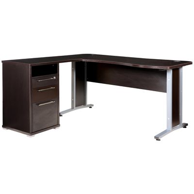 Imagen 2 del producto Escritorio en L Esquinero Europa Café 160x76x140 cm