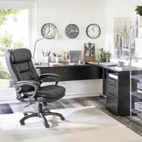 Escritorio en L Esquinero Europa Café 160x76x140 cm