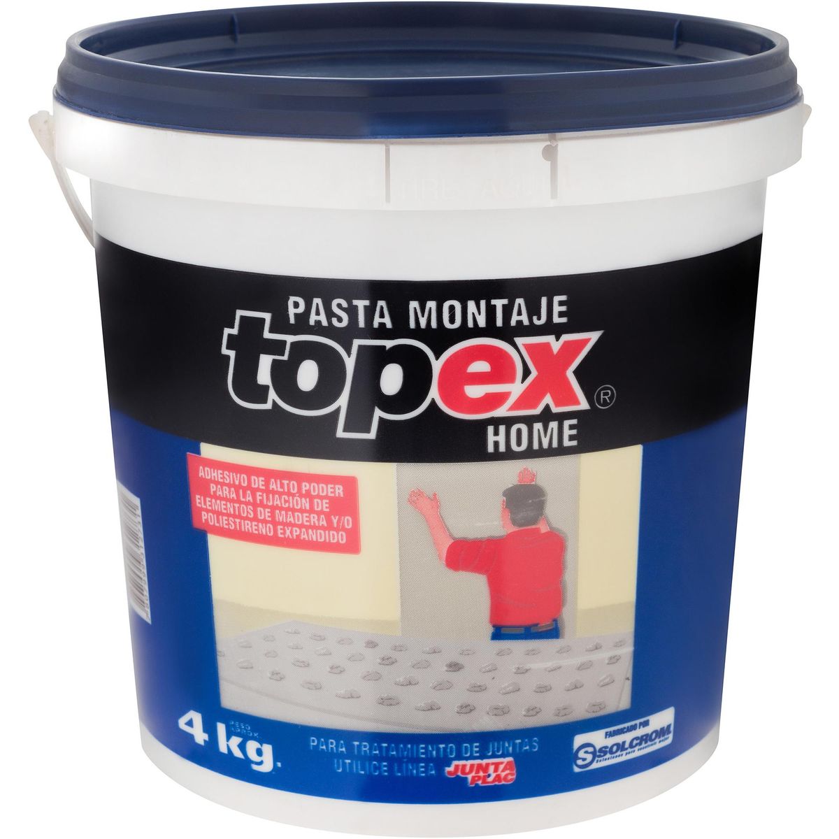 TOPEX - 4 kg.Pasta adhesiva para montaje