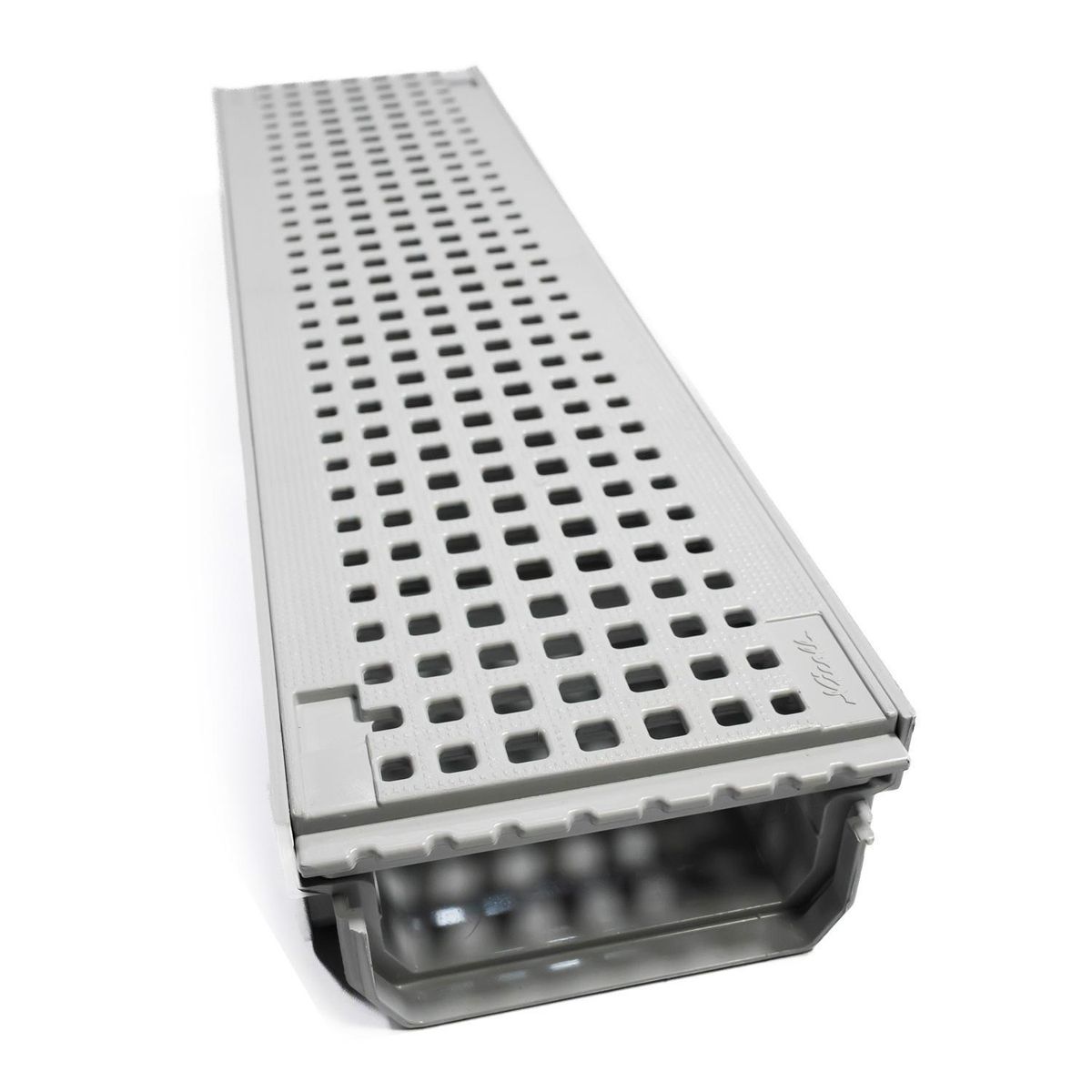 VINILIT - Set canaleta piscina 13,4x50x4 cm Gris