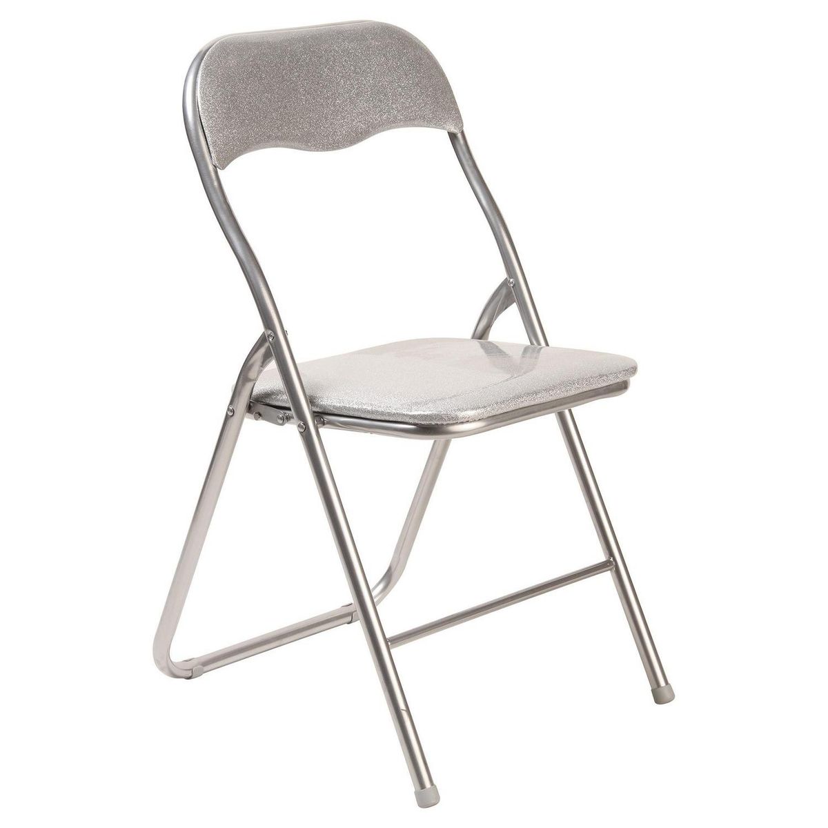 JUST HOME COLLECTION - Silla Plegable Portatil HM-SC98004V-S Gris 80x44x48 cm