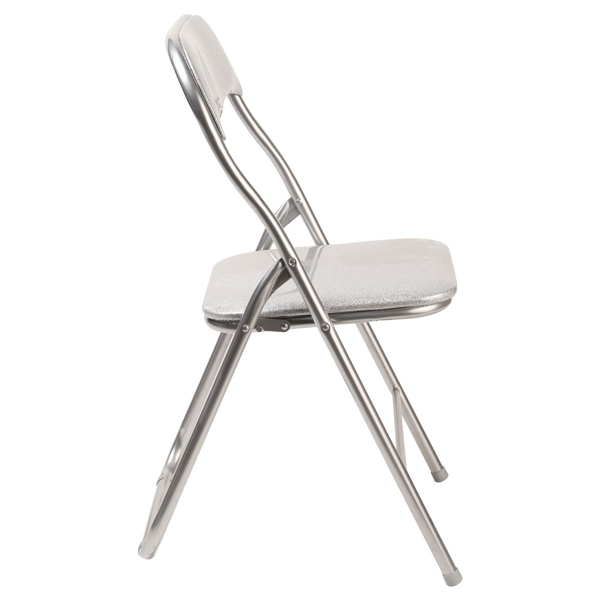 JUST HOME COLLECTION - Silla Plegable Portatil HM-SC98004V-S Gris 80x44x48 cm