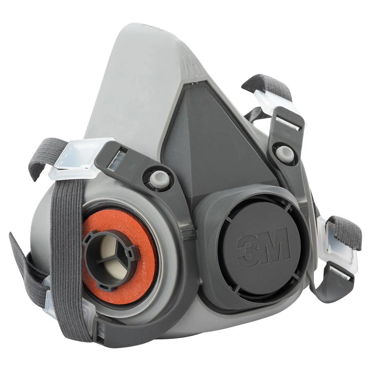 3M - Respirador Reutilizable 3M 6200 medio rostro