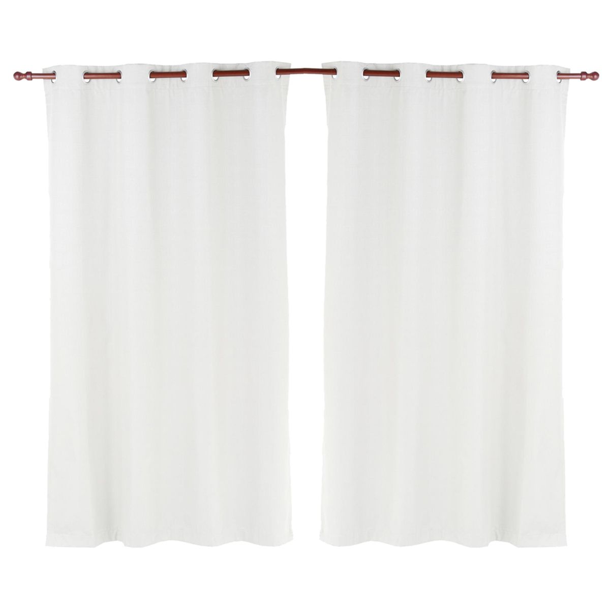  - Combo 2 Cortinas black-out 140x220cm Texturada