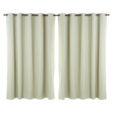Combo 2 Cortinas Black Out Texturada
