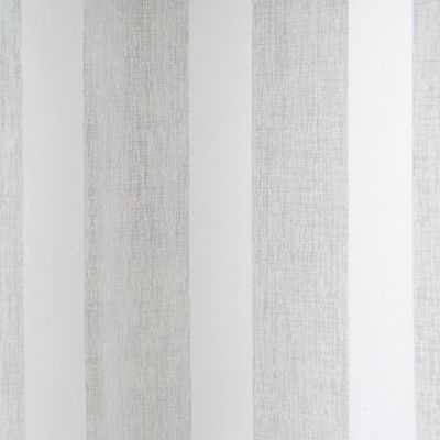 Imagen 2 del producto Cortina Velo Toby Argollas 140x220 cm Blanco Stripes