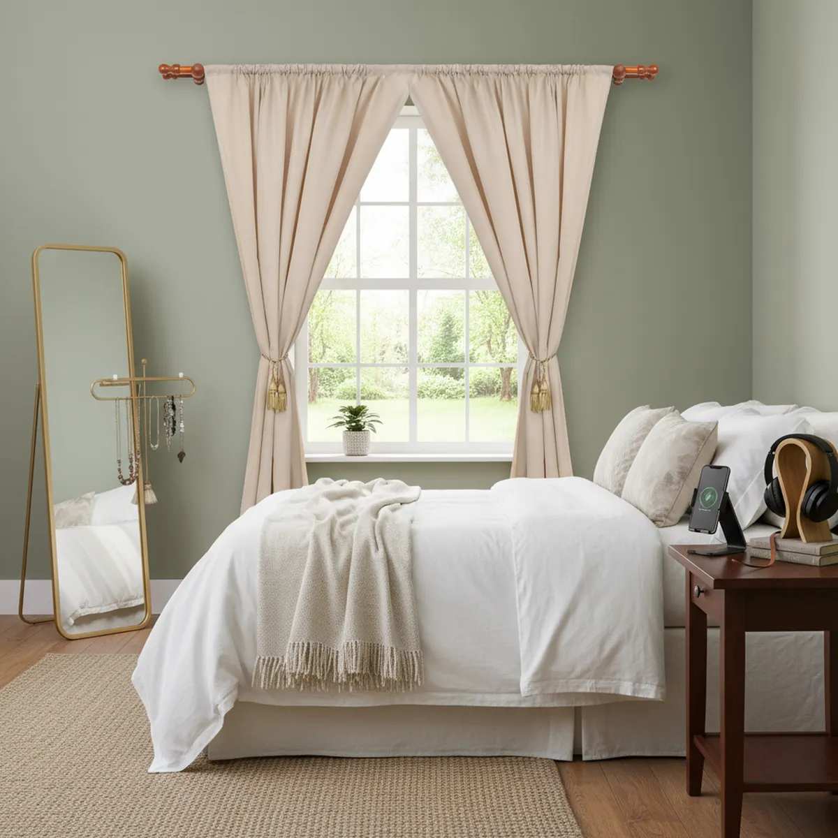 CASA BONITA - Cortina con Velo 140x220 cm