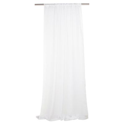 Imagen 2 del producto Cortina Velo 145x220 cm Blanco Pasador
