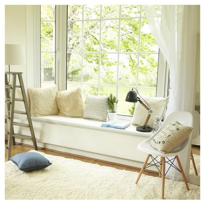 Imagen 2 del producto Cortina Velo 145x250 cm Blanco Presilla