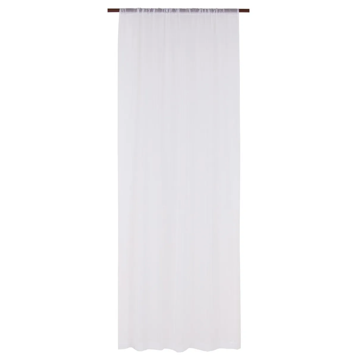 JUST HOME COLLECTION - Cortina Velo 145x250 cm Blanco Pasador