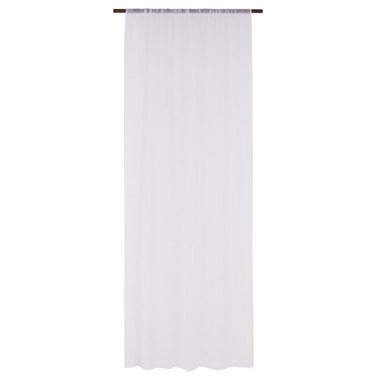 JUST HOME COLLECTION - Cortina Velo 145x250 cm Blanco Pasador