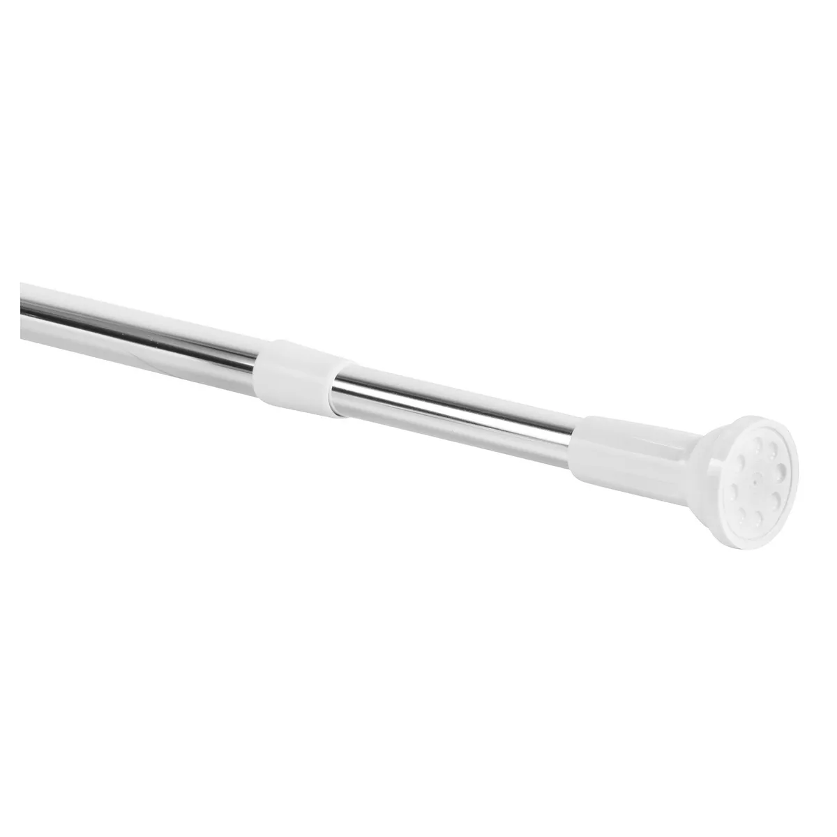 JUST HOME COLLECTION - Barra Cortina Baño Extensible 110 a 200cm Aluminio