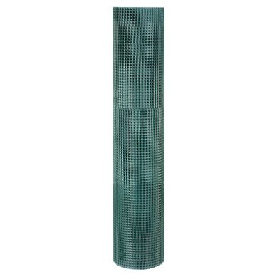 Malla jardn 10x10mm Verde 1x10m