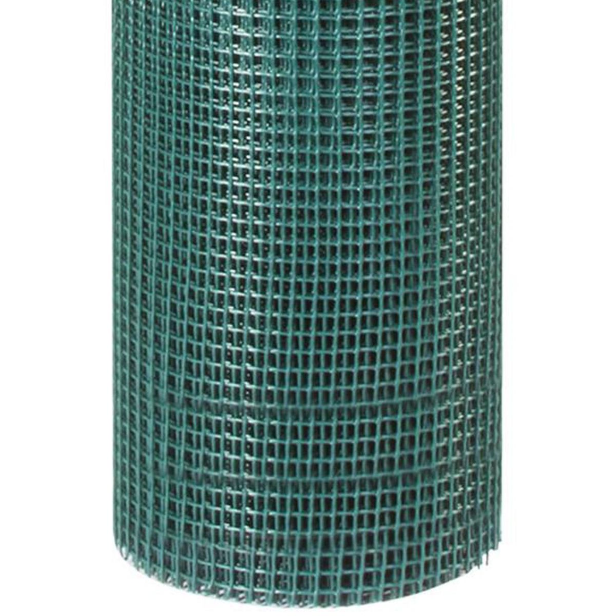 VECTOR - Malla jardín 10x10mm Verde 1x10m