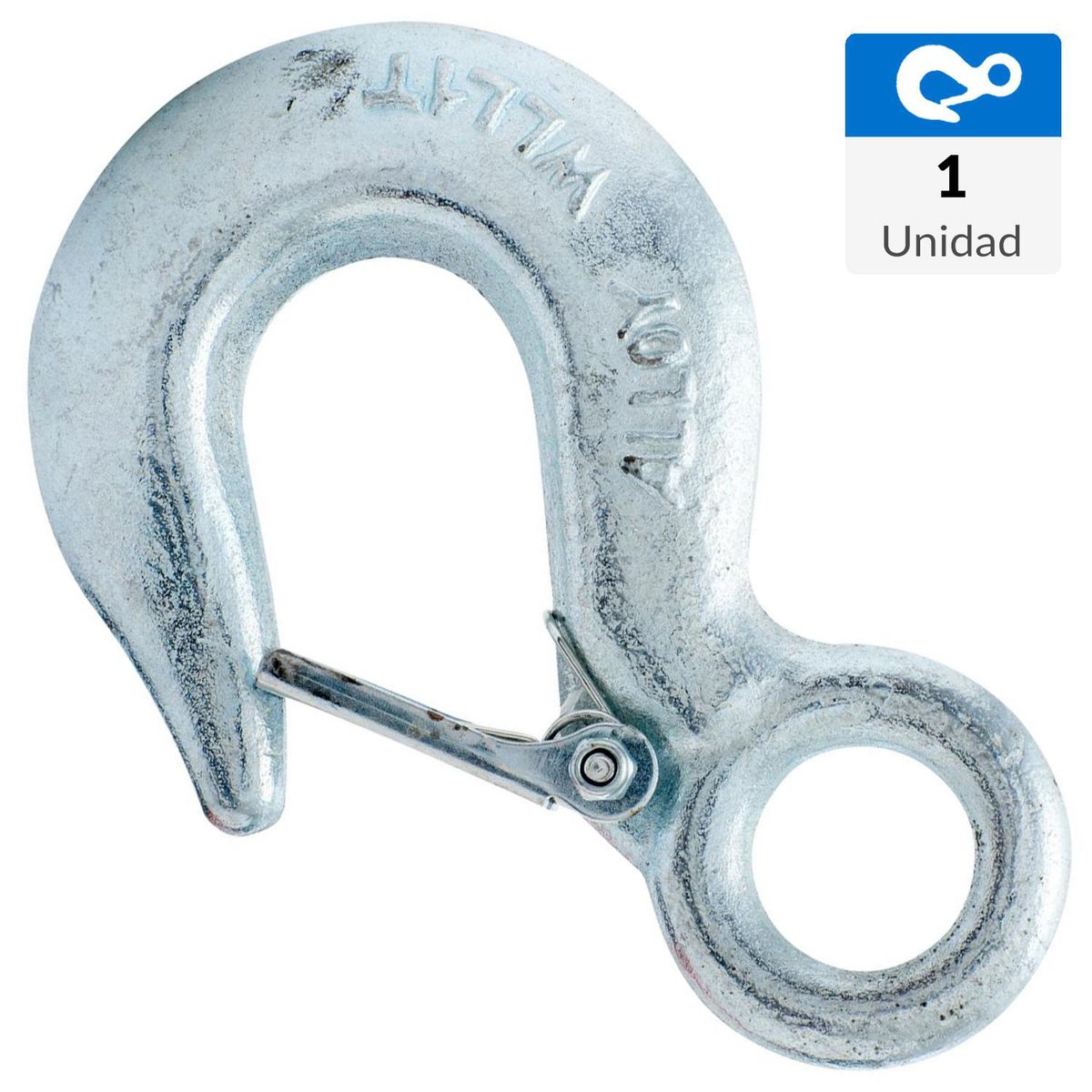 FIXSER - Gancho U Ojo con Seguro 5/16"