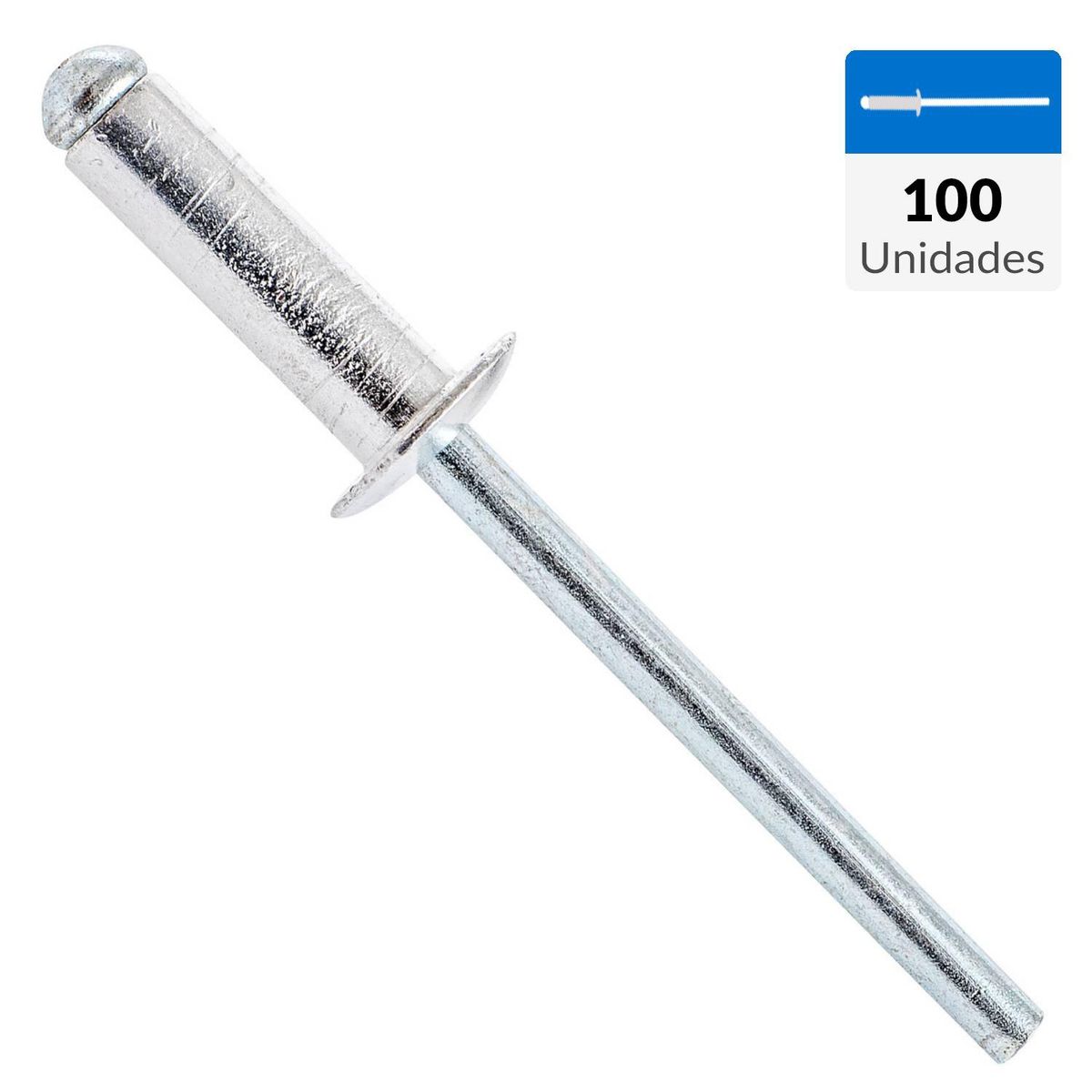 MAMUT - Remache tipo pop 4,8x15 mm 100 unidades