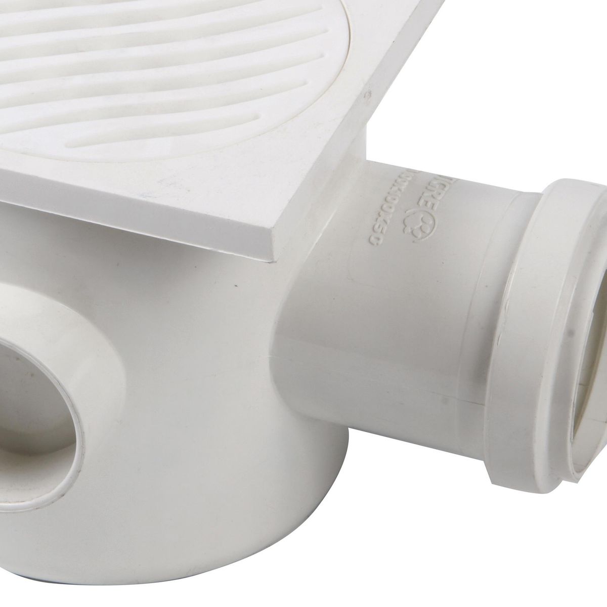 TIGRE - Pileta PVC 100mm x 50mm x 40mm Blanco 1u