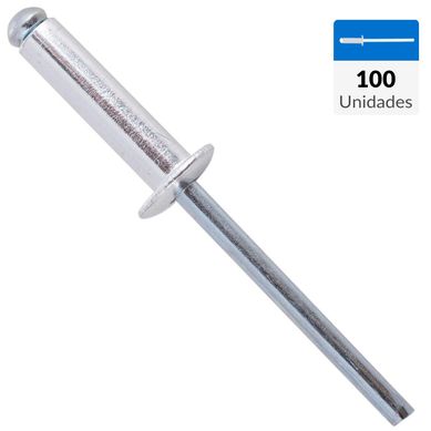 Remache tipo pop 4,8x18 mm 100 unidades