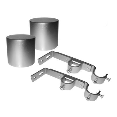 Imagen 2 del producto Set de Barra Cortina Doble 28/19 mm 200 cm Satín