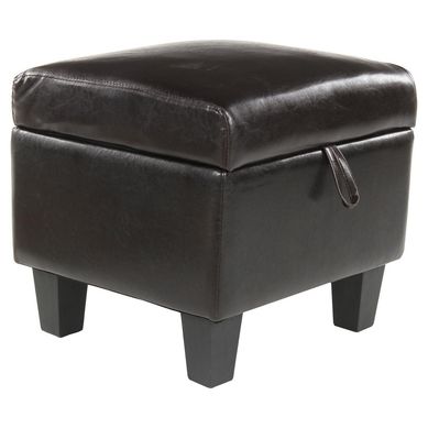 Pouf 44x47x34 cm Chocolate