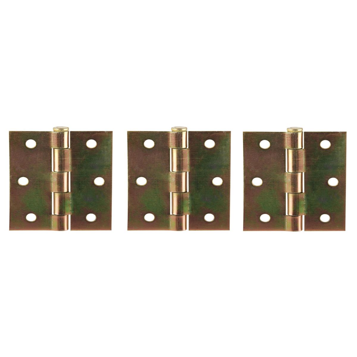FIXSER - Set Bisagras L84 3,5"x3,5" Zincado 3 un