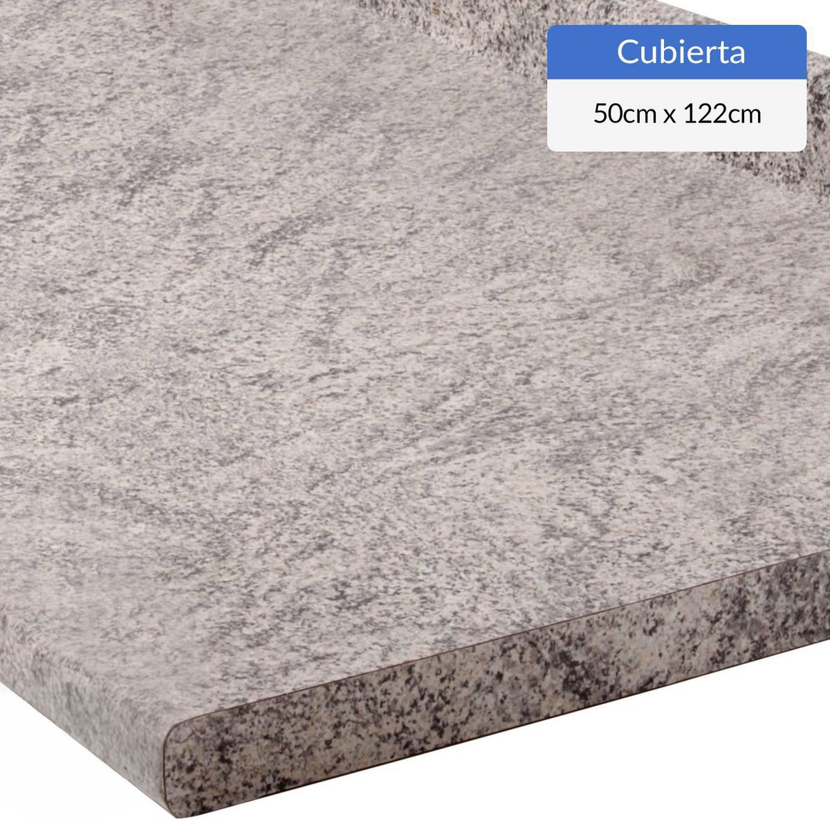 FILHER - Cubierta para Mesón de Cocina 122x50 cm de Melamina Kombi