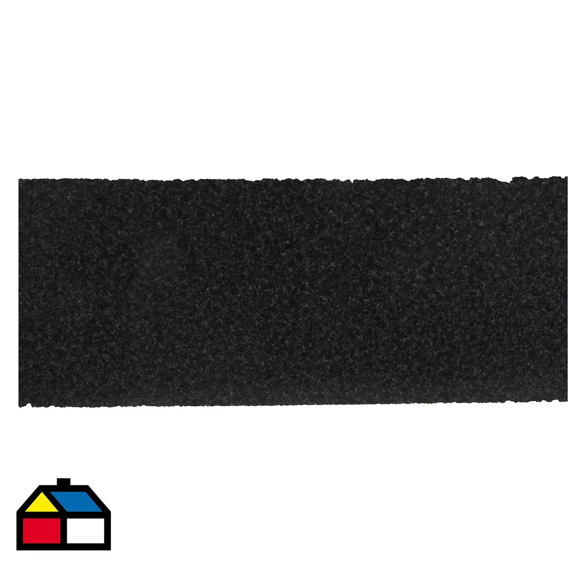 FILHER - Cubierta para Mesón de Cocina 122x50 cm de Melamina Granito Negro