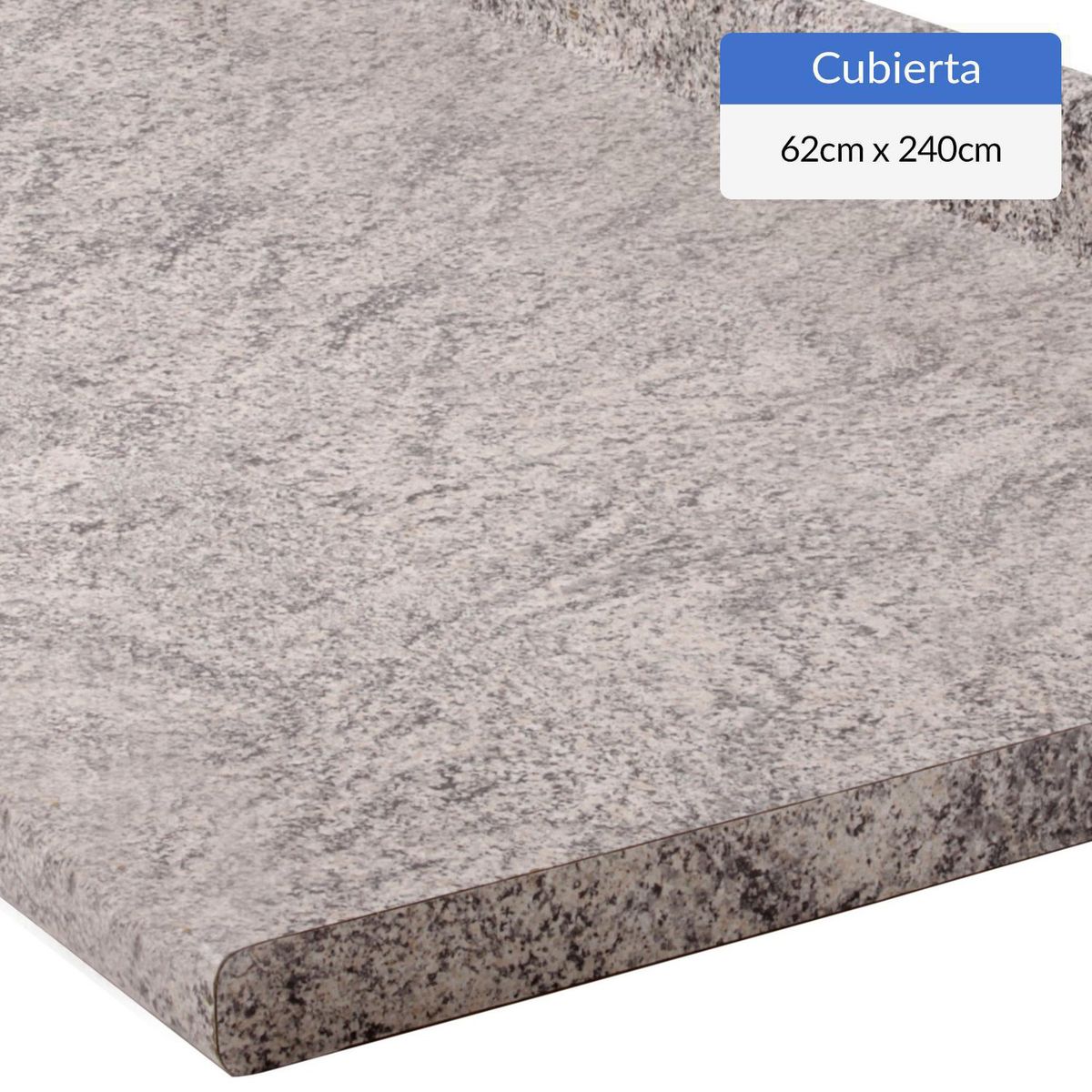 FILHER - Cubierta para Mesón de Cocina 240x62 cm de Melamina Kombi