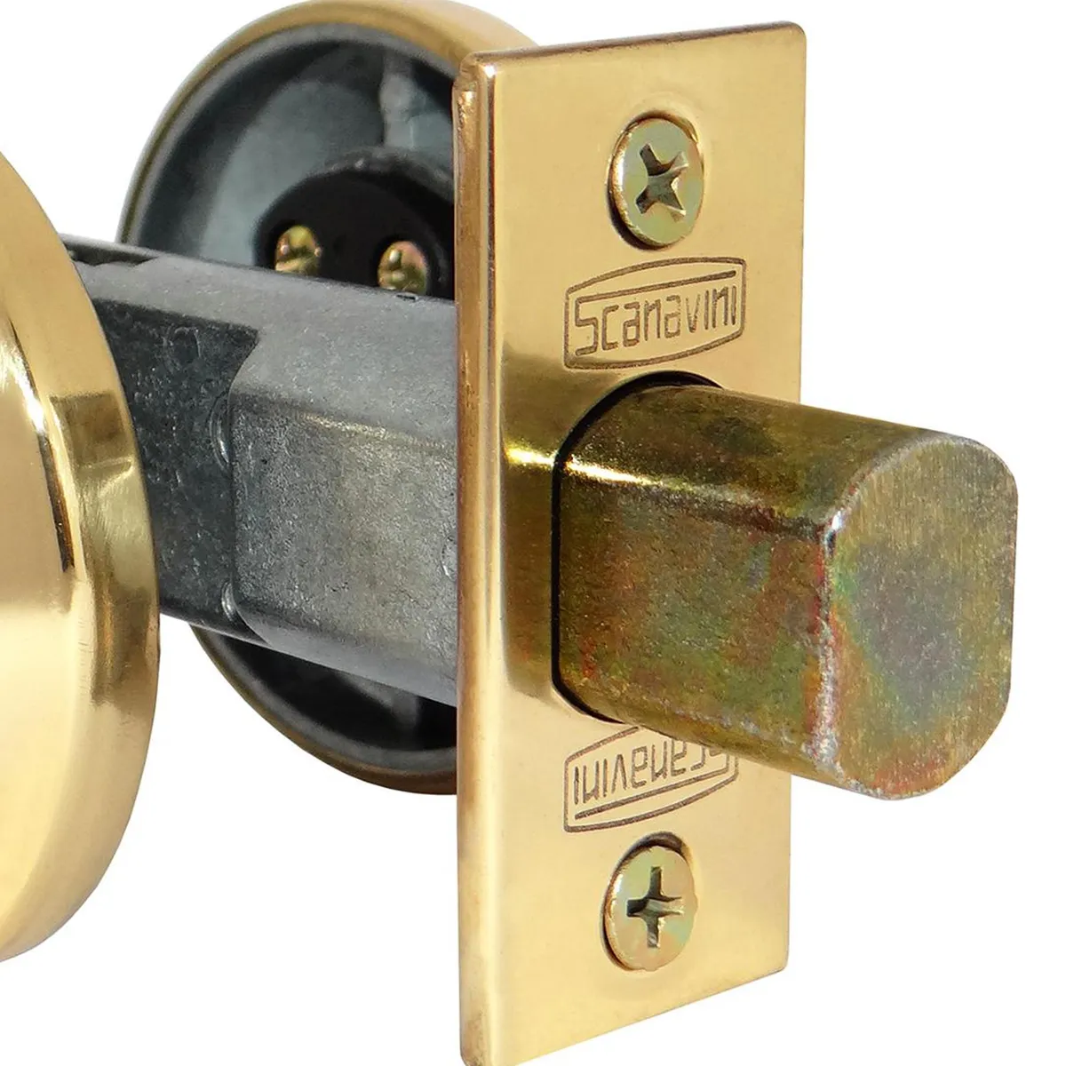 SCANAVINI - Cerrojo de seguridad 4070 bronce pulido