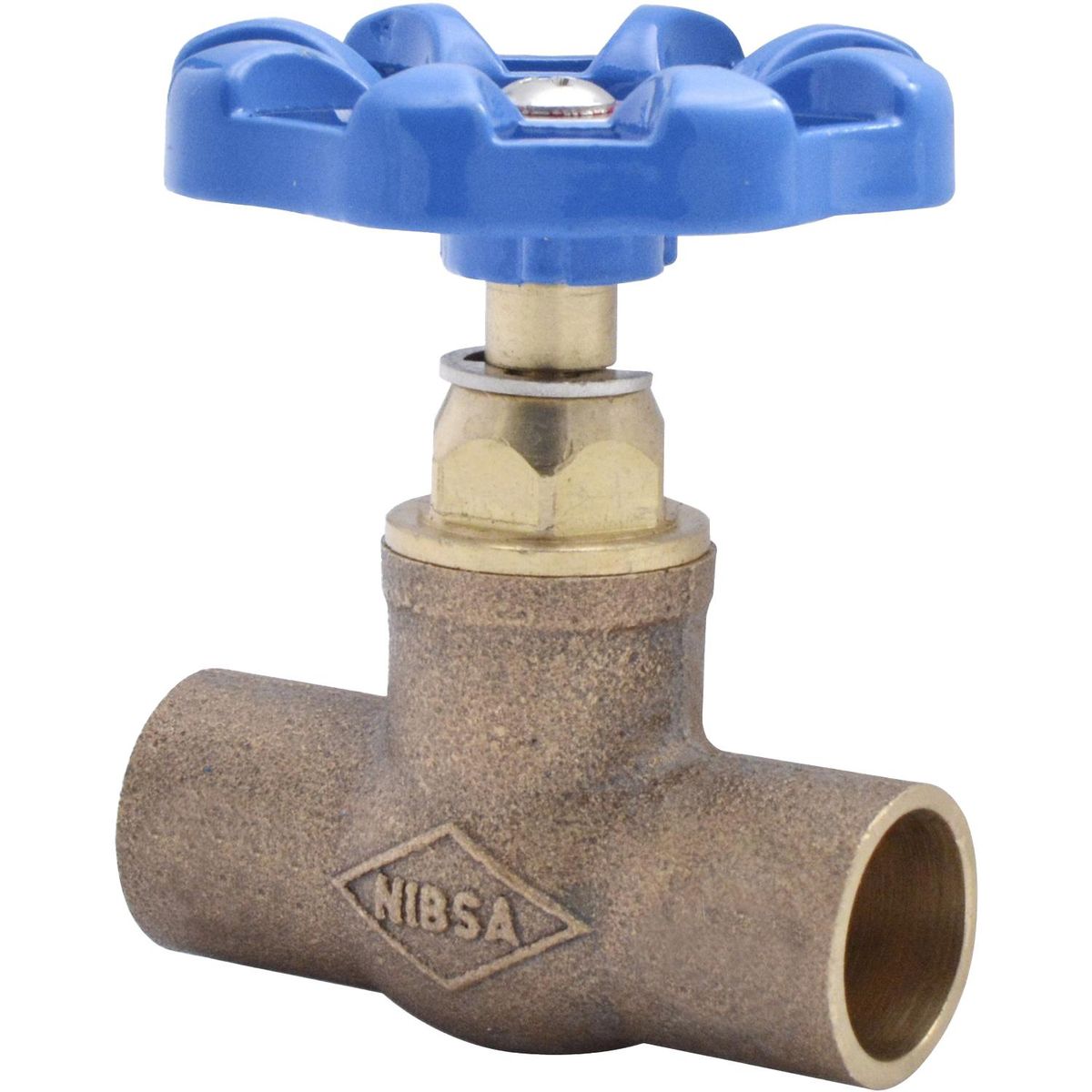 NIBSA - Llave de Paso 1/2" SO SO Bronce