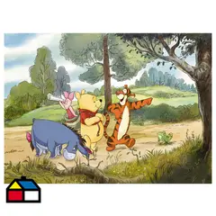 DISNEY - Papel Fotomural Winnie Pooh 4,6 m2