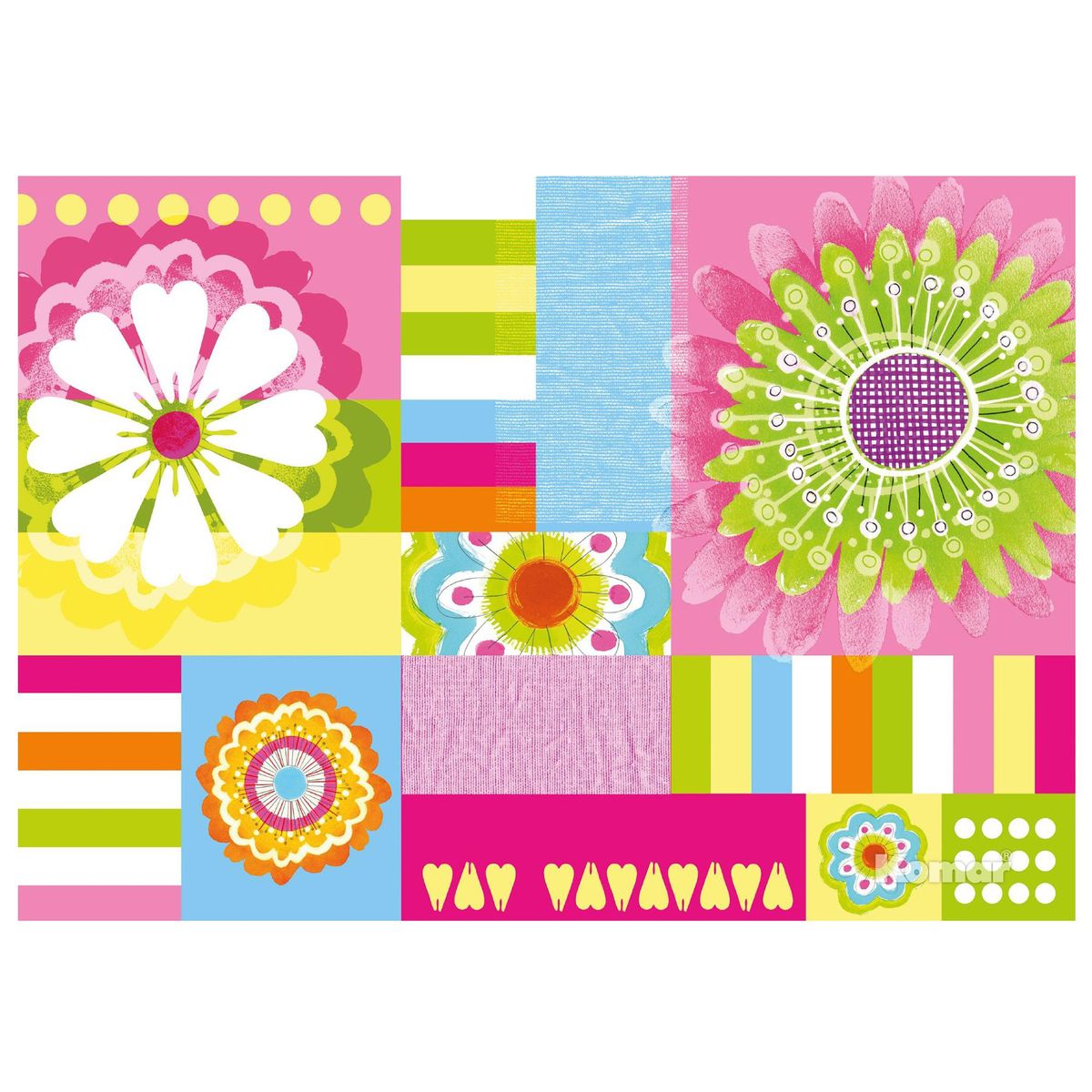 KOMAR - Papel Fotomural 2 Paneles Mix Match 2,3 m2