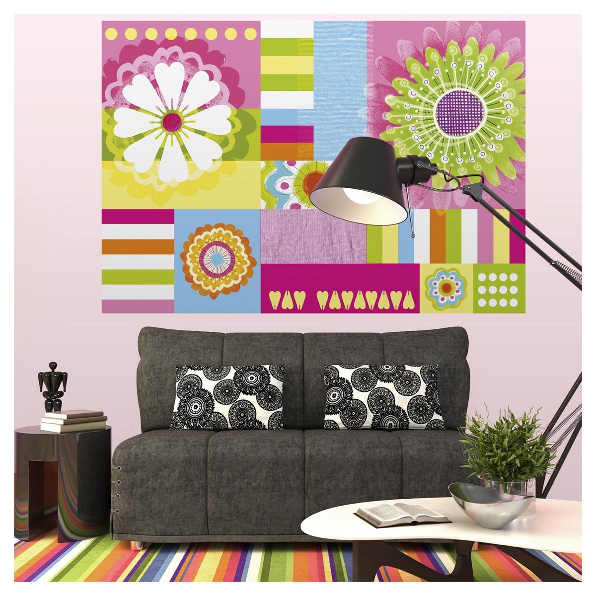 KOMAR - Papel Fotomural 2 Paneles Mix Match 2,3 m2