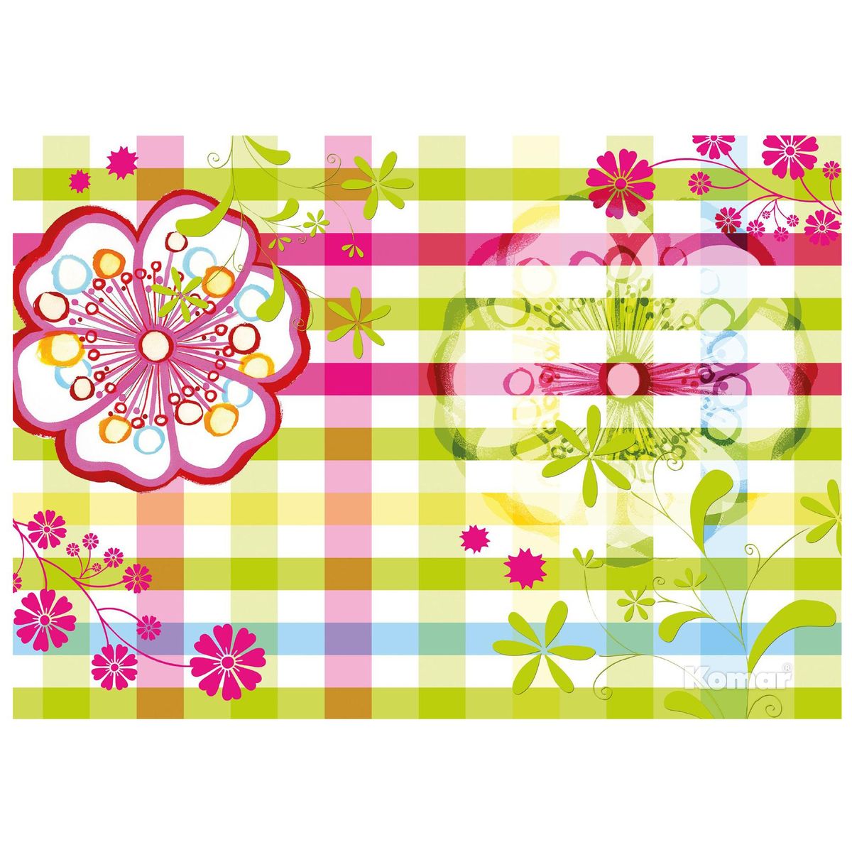 KOMAR - Papel Fotomural 2 Paneles Mix Match 2,3 m2