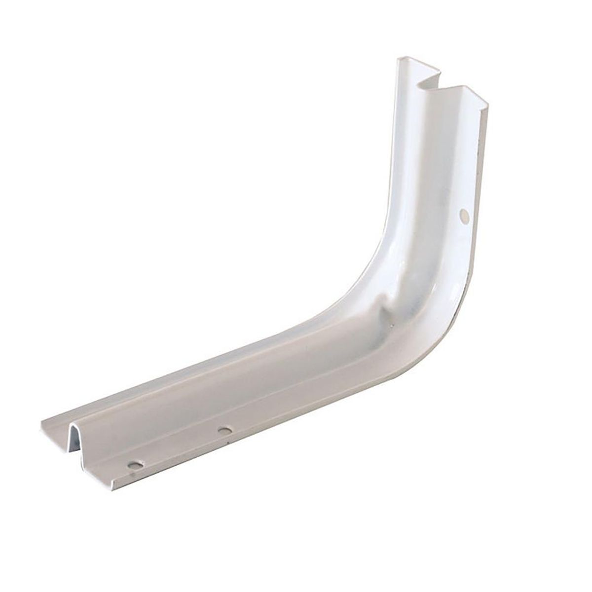 DUCASSE - Soporte para repisa metal 10x15 cm blanco