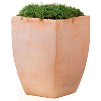 Macetero de arcilla terracota