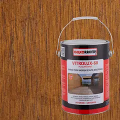 CHILCORROFIN - Barniz para Madera Brillante 1 galón(es) Nogal
