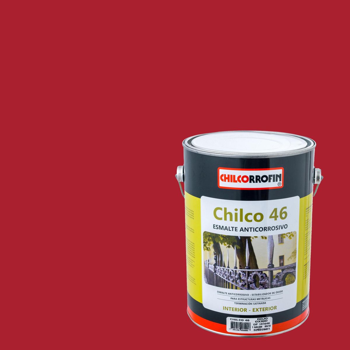 CHILCORROFIN - Esmalte Anticorrosivo Lata 1 galón(es) Mate Rojo