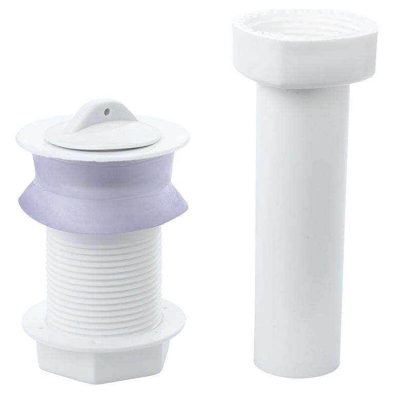 Desagüe PVC 1 1/4 pulgadas.