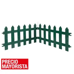 OLIVER - Reja para jardín de plástico 300 cm verde
