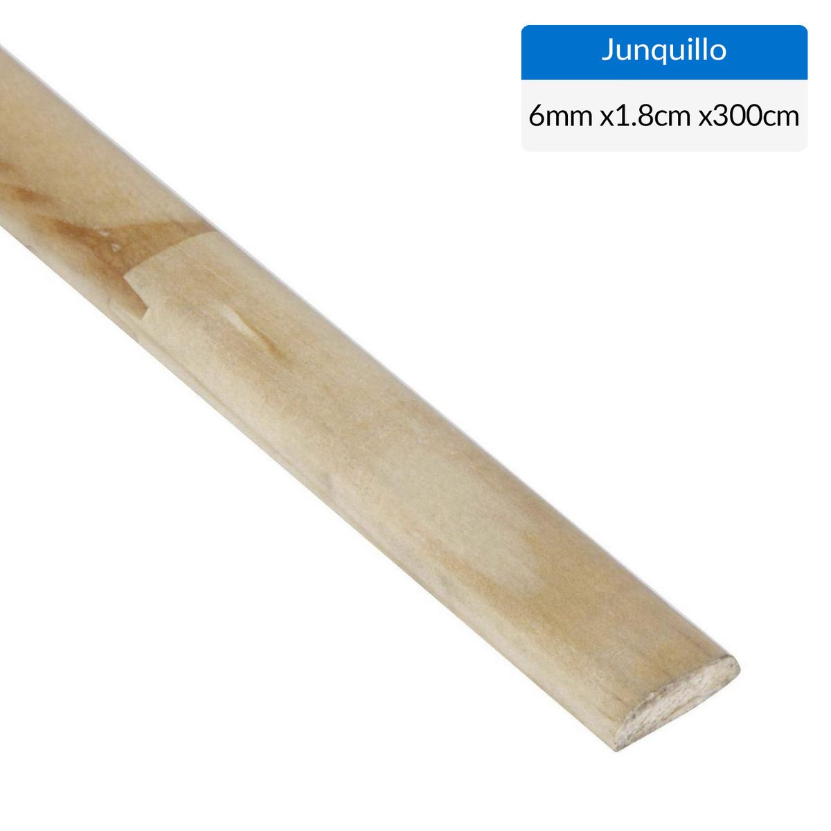 GENERICO - Junquillo Pino Finger Natural 6 mm 1.8x300 cm