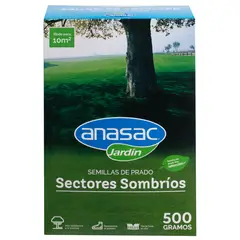 ANASAC - Semilla de Pasto Sectores Sombrios 500 gr Caja