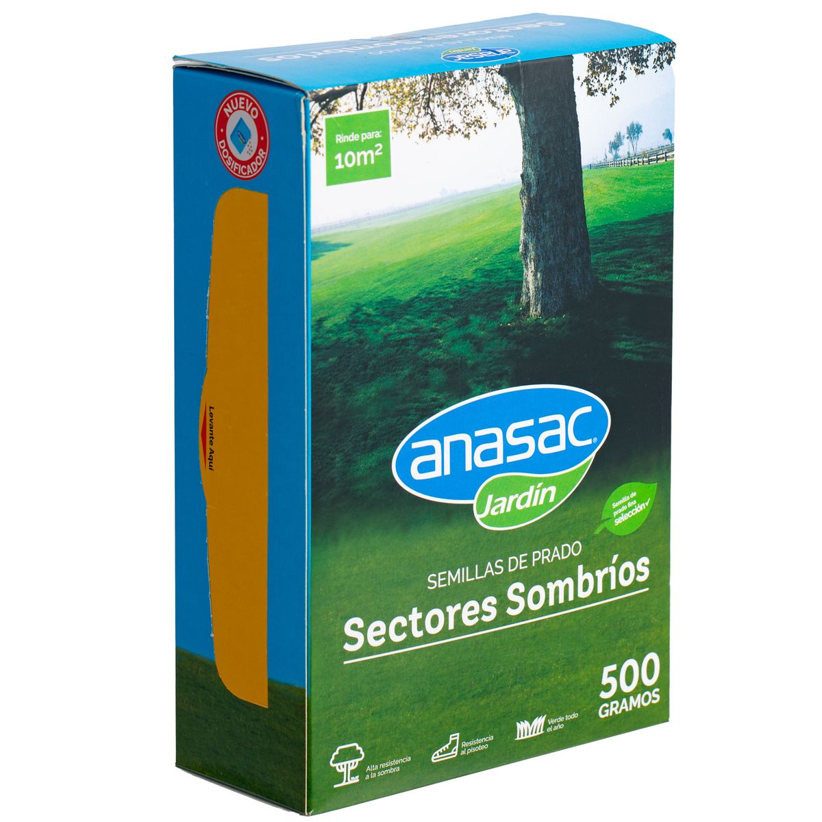 ANASAC - Semilla de Pasto Sectores Sombrios 0.5 kg Caja