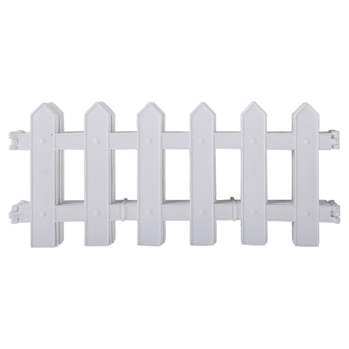 OLIVER - Reja para Jardín Plástico 3x0.25 metros Blanco