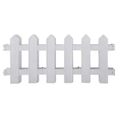 OLIVER - Reja para Jardín Plástico 3x0.25 metros Blanco