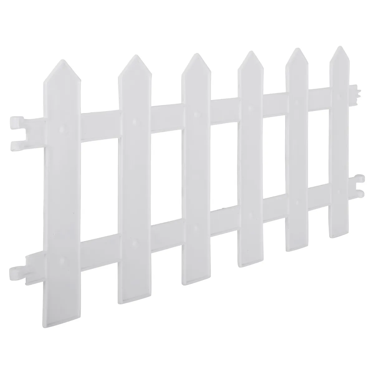 OLIVER - Reja para Jardín Plástico 3x0.25 metros Blanco