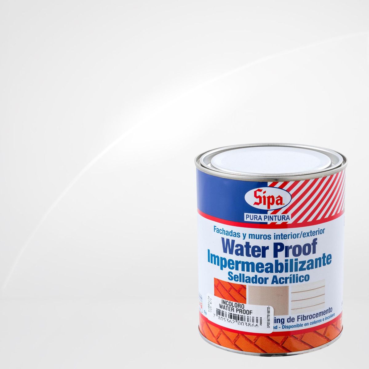 SIPA - Barniz Impermeabilizante Mate 0.25 galón(es) Incoloro