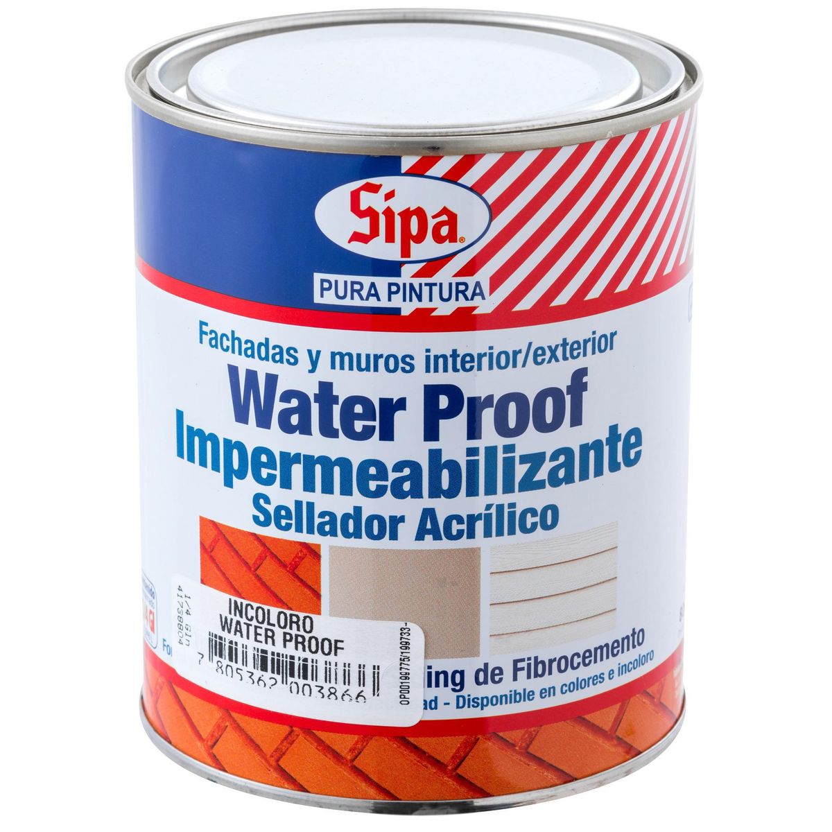 SIPA - Barniz Impermeabilizante Mate 0.25 galón(es) Incoloro