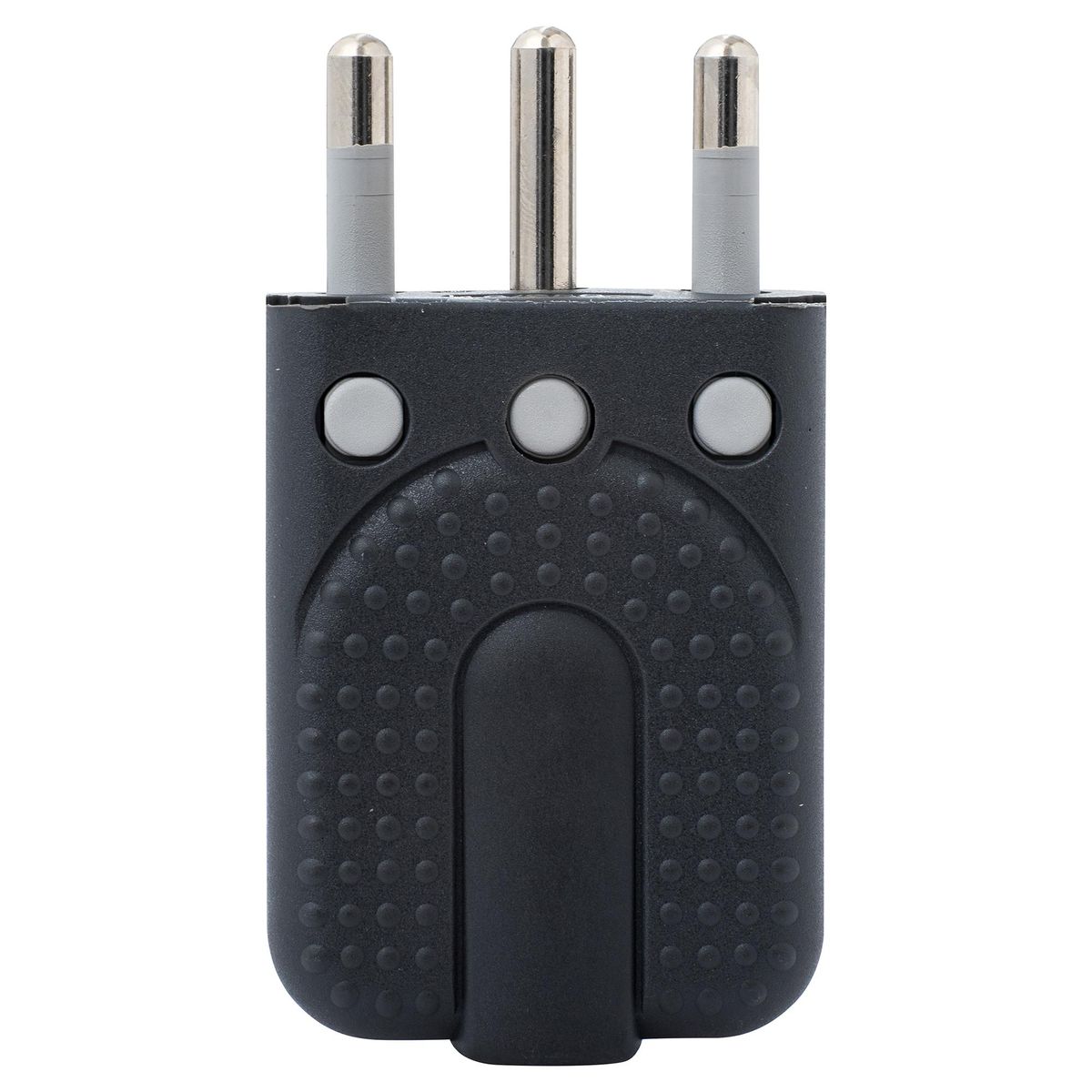 BTICINO - Enchufe macho volante articulado 2p+t 16 A Gris